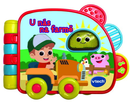 Vtech knížka - U nás na farmě (rozbaleno)