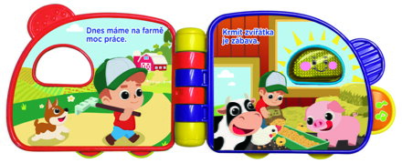 Vtech knížka - U nás na farmě (rozbaleno)