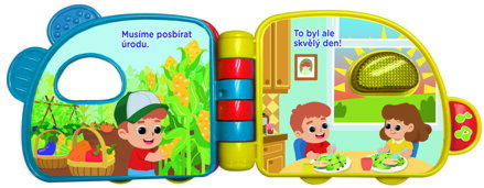 Vtech knížka - U nás na farmě (rozbaleno)