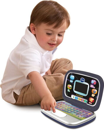 Vtech První notebook, černý - CZ