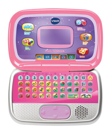 Vtech První notebook - růžový CZ
