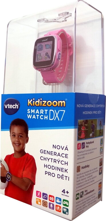 Kidizoom Smart Watch DX7 - růžové (menu pouze v angličtině)