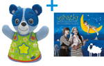Usínáček Medvídek modrý + CD Usínačky