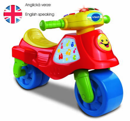 VTech Odrážedlo - Motorka 2 v 1